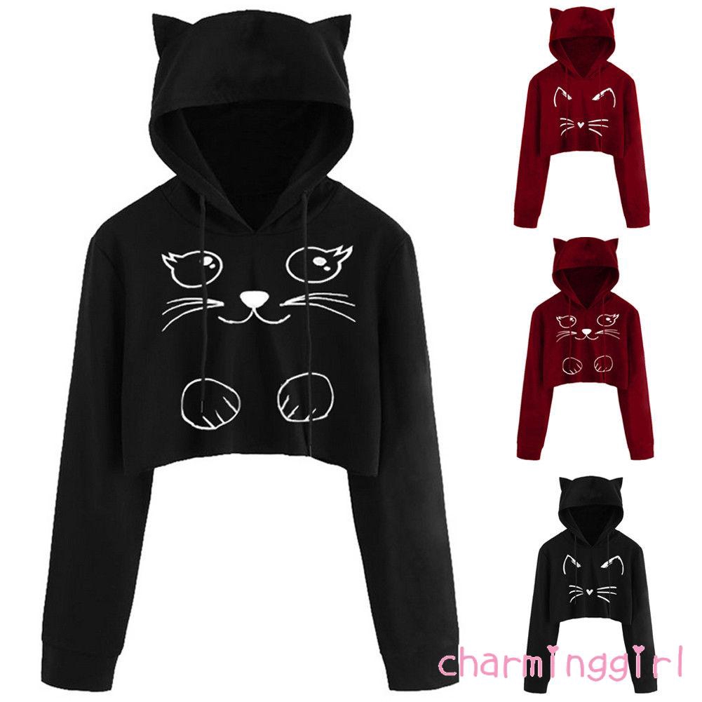 hooded top for girls
