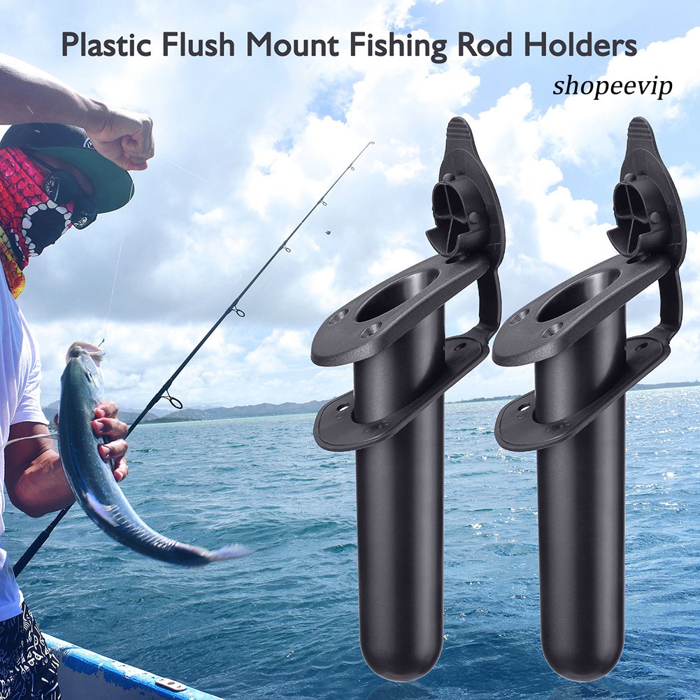 flush mount fishing rod holders