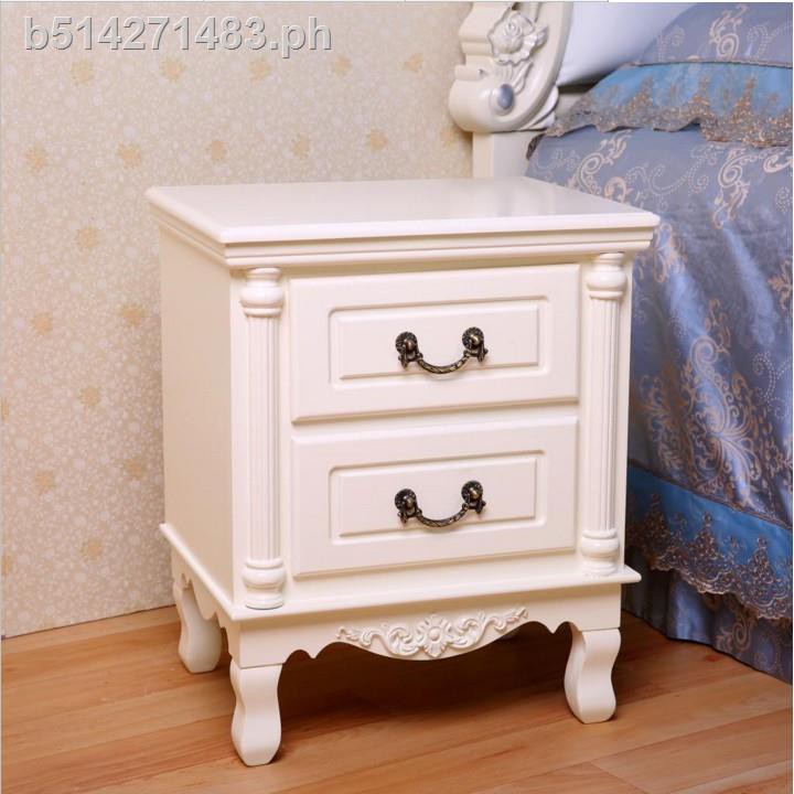 Bedside Table European Contemporary And Contracted Korean American Fashion Small White Two Smoke Shopee Philippines