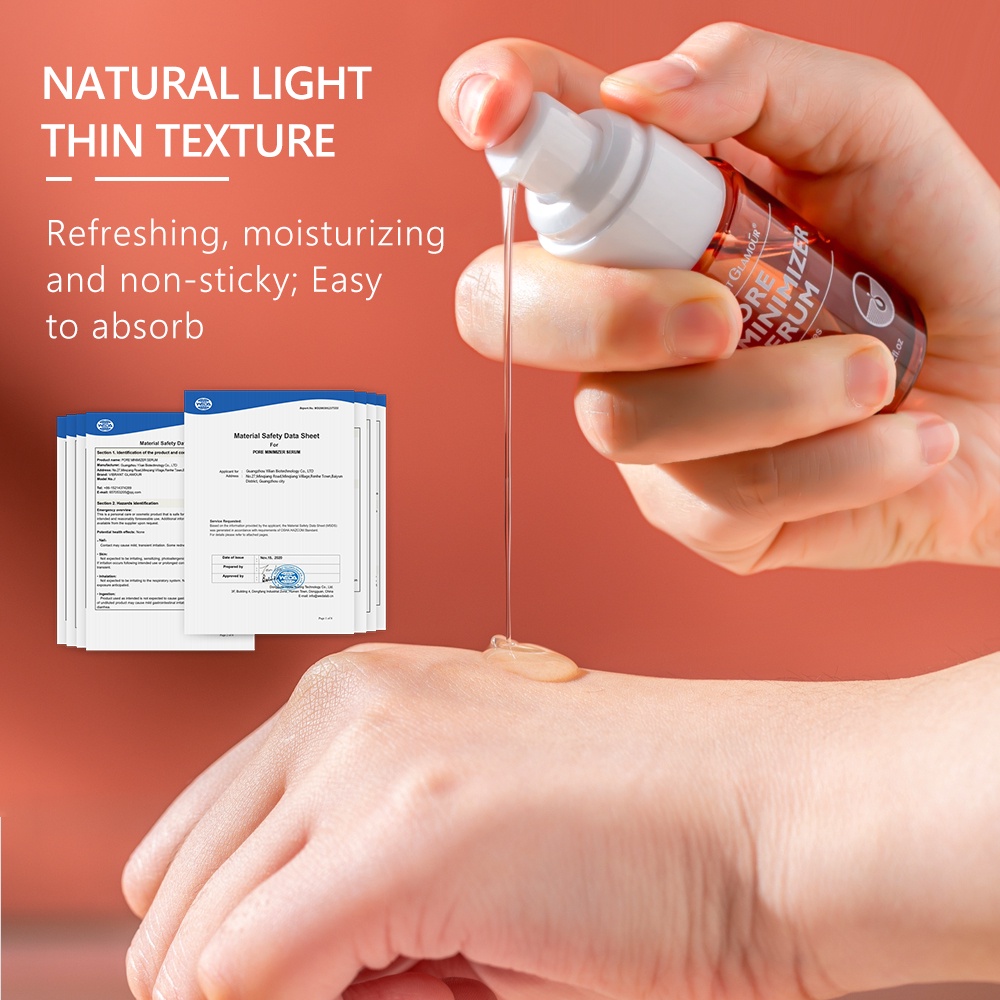 VIBRANT GLAMOUR Pore Minimizer Serum BHA Blackheads Remover Shrink