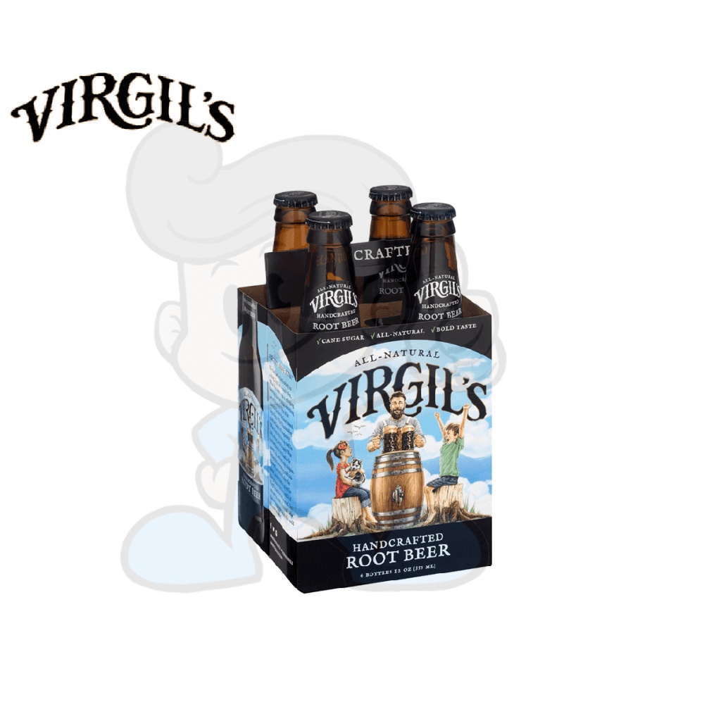 Virgil's Handcrafted Root Beer (4 x 12 oz) Shopee Philippines