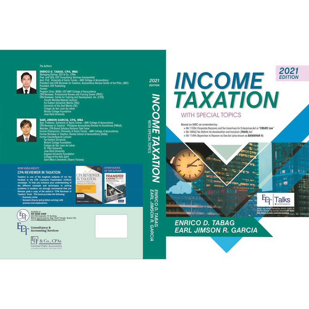 Taxation with Special Topics 2021 Editon Shopee Philippines