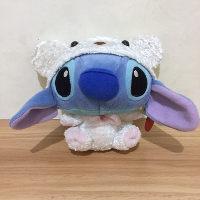 white stitch plush