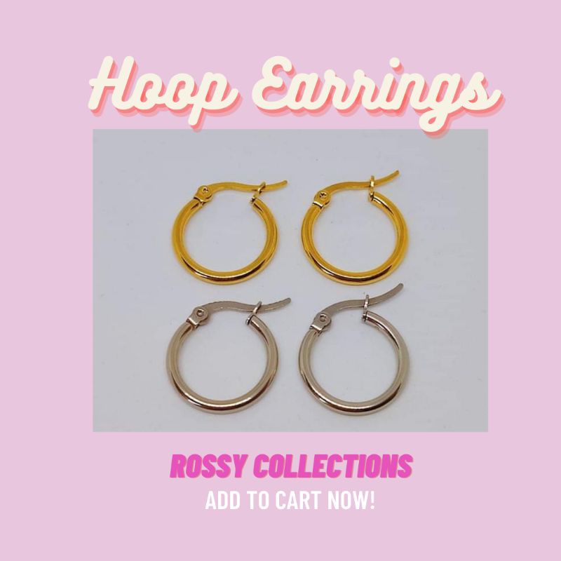 Basic Hoop Earrings | Non tarnish