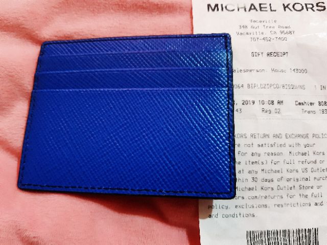 mk card holder sale