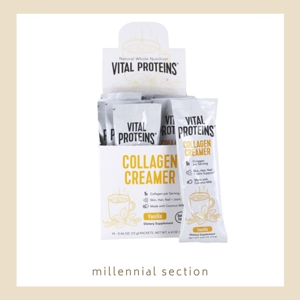 Vital Proteins Collagen Creamer Vanilla 13g | Shopee Philippines