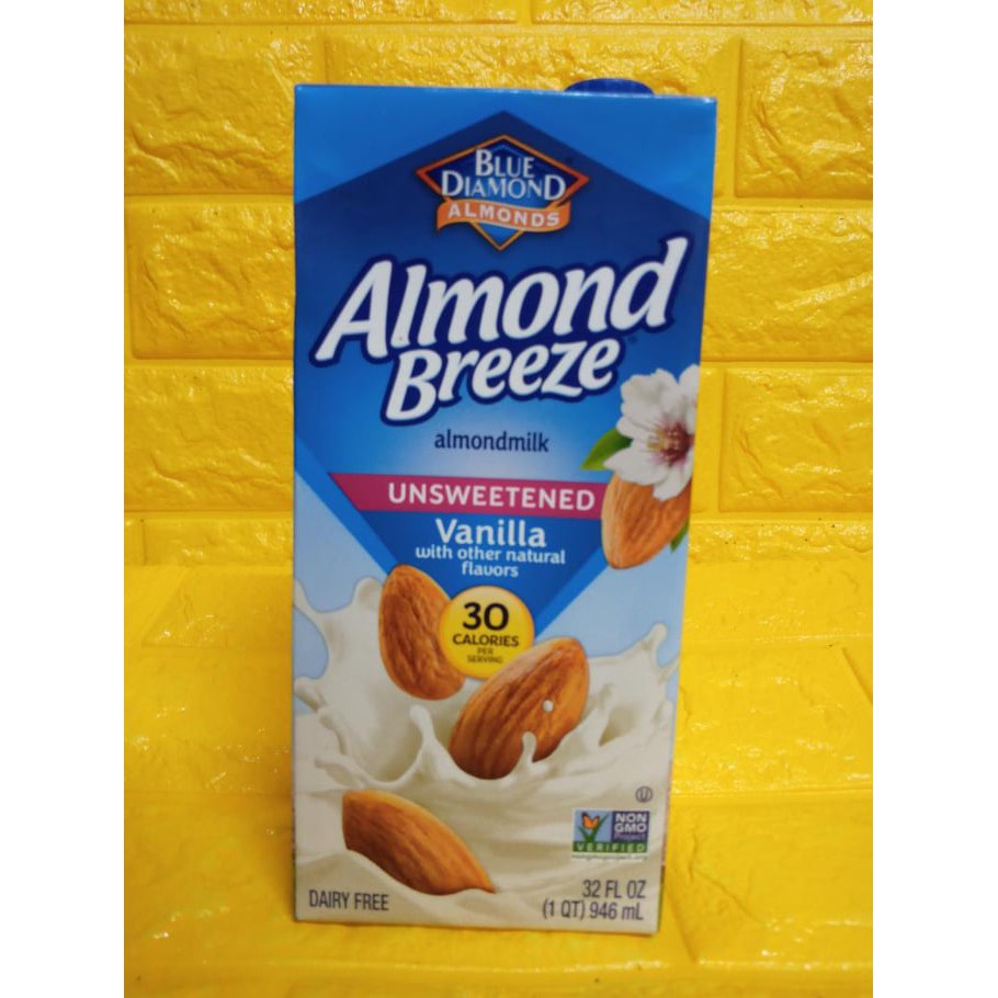 Almond Breeze Unsweetened Almond milk Shopee Philippines