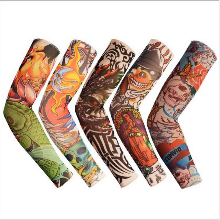 YFGTS-006 Large Tattoo Sleeve Motor Arm UV Protective Sleeves | Shopee  Philippines