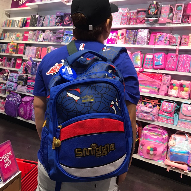 smiggle basketball backpack