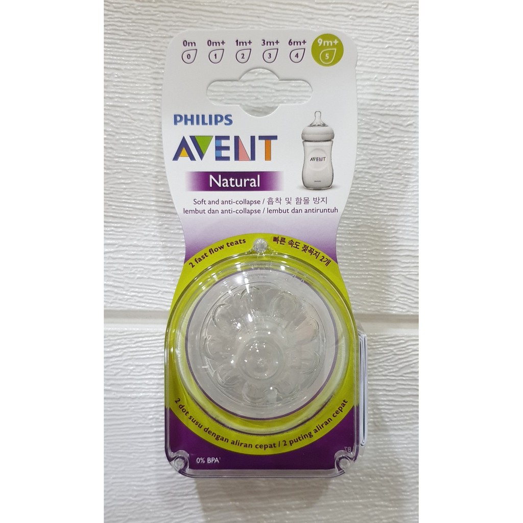 philips avent natural fast flow nipple