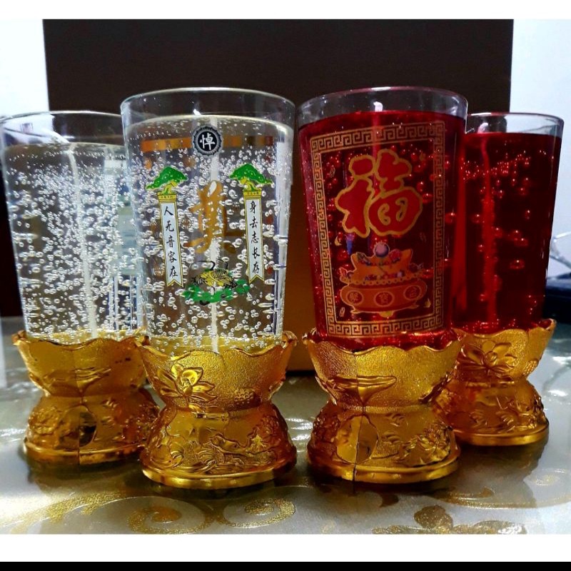 Chinese jelly candle (2pcs) w box (red,white) Shopee Philippines