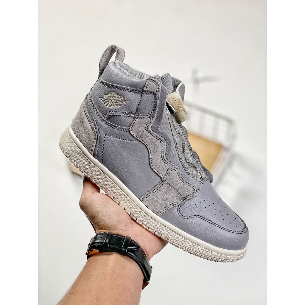 women's air jordan 1 high zip casual shoes