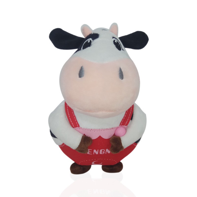 small stuffed cow