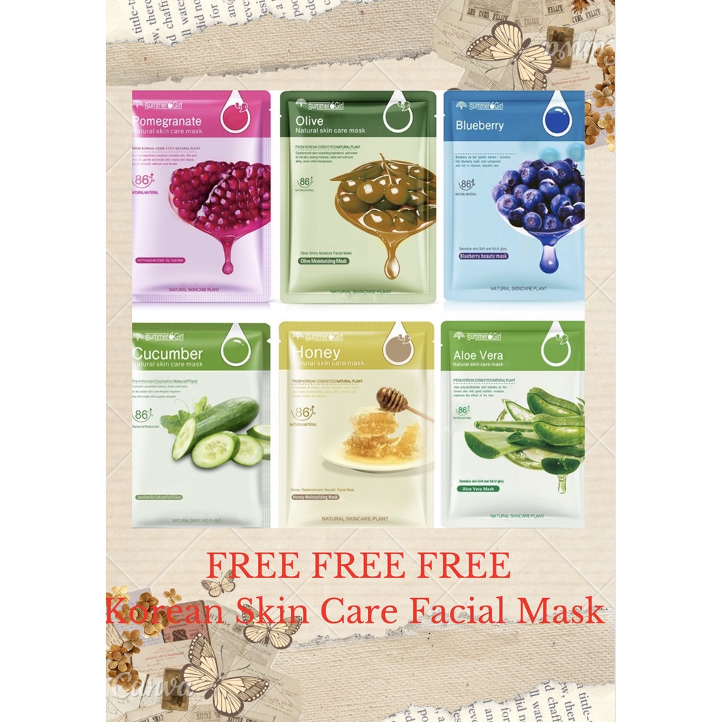 Best Seller Korean Skin Care Facial Mask (Natural Essence)