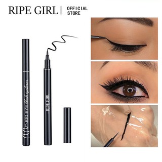 Ripe Girl Makeup Eyeliner Lasting Soft Gel Eyeliner Pencil Highly Pigmented Waterproof Easy to Wear Long-Lasting