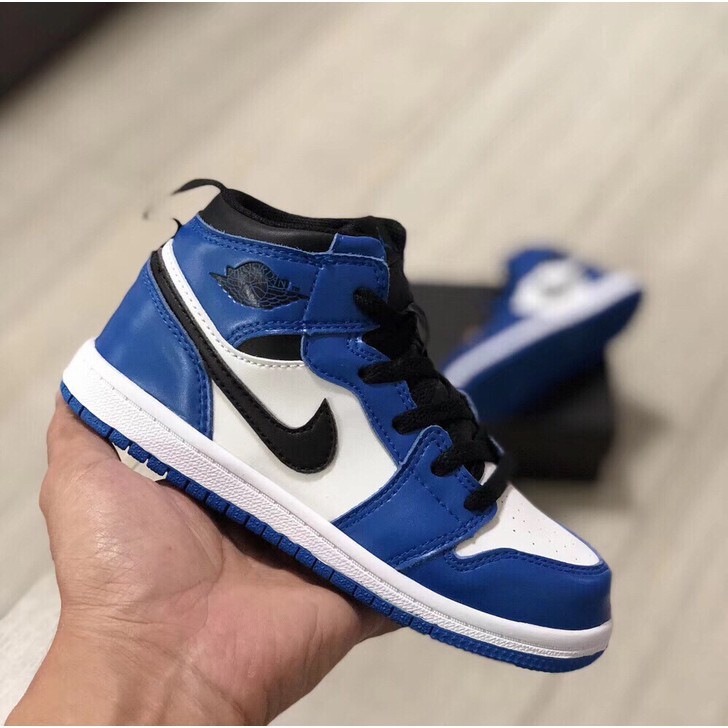 blue and gray sneakers