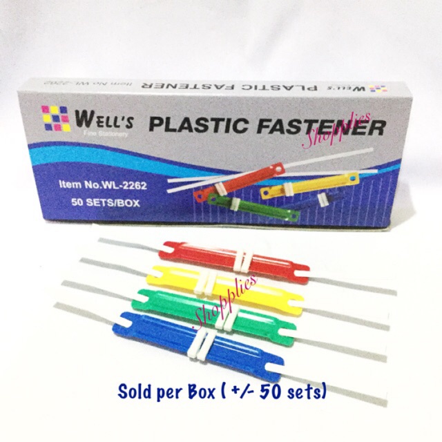 Paper Fastener Vinyl Coated (50 sets more or less) Shopee Philippines