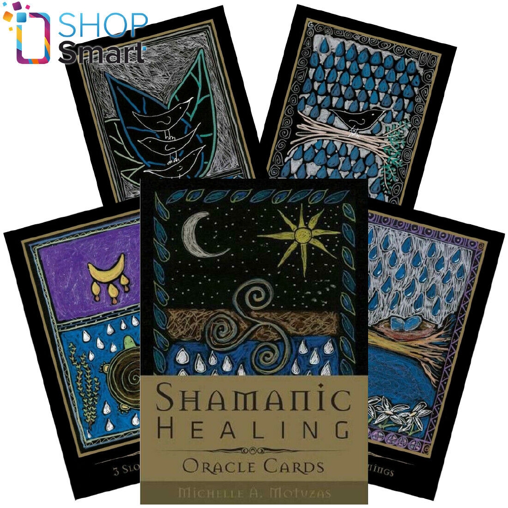 READY STOCK】44PCS English Tarot Cards Shamanic Healing Oracle Cards Board  Games Party Supplies For Adult Children | Shopee Philippines