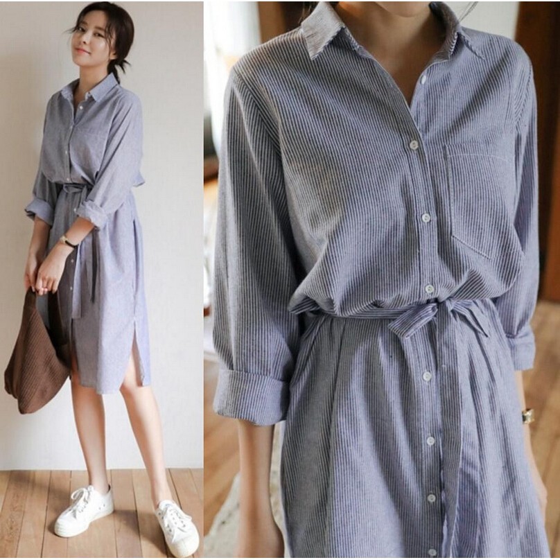 office shirt dress