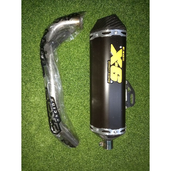 Exos pipe X6 for mio i 125/soul gt125/click v2/sporty | Shopee Philippines