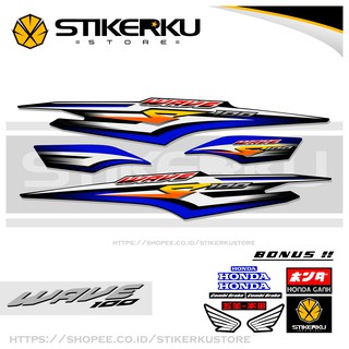 Striping Striping SUPRA FIT NEW / STOCK DECAL WAVE 100 STICKER ...