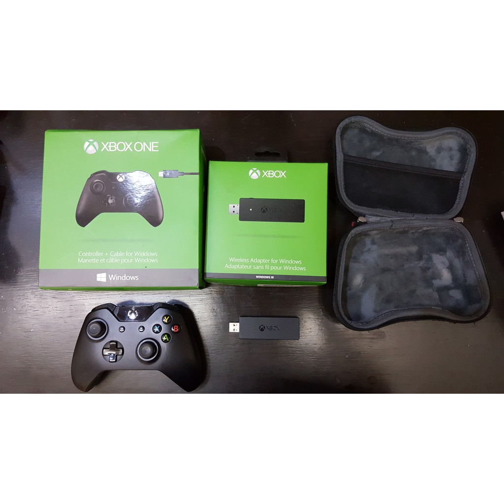 xbox controller with wireless adaptor