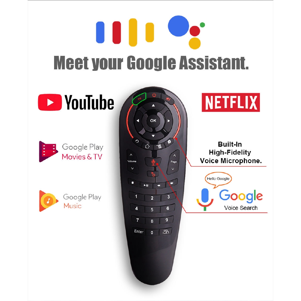 google assistant remote control