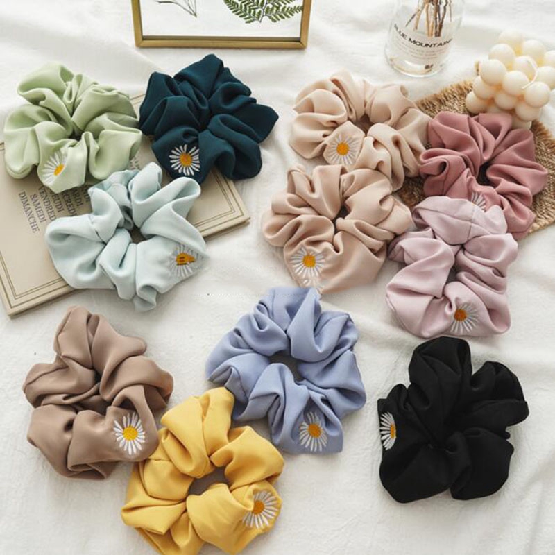 flower hair ties