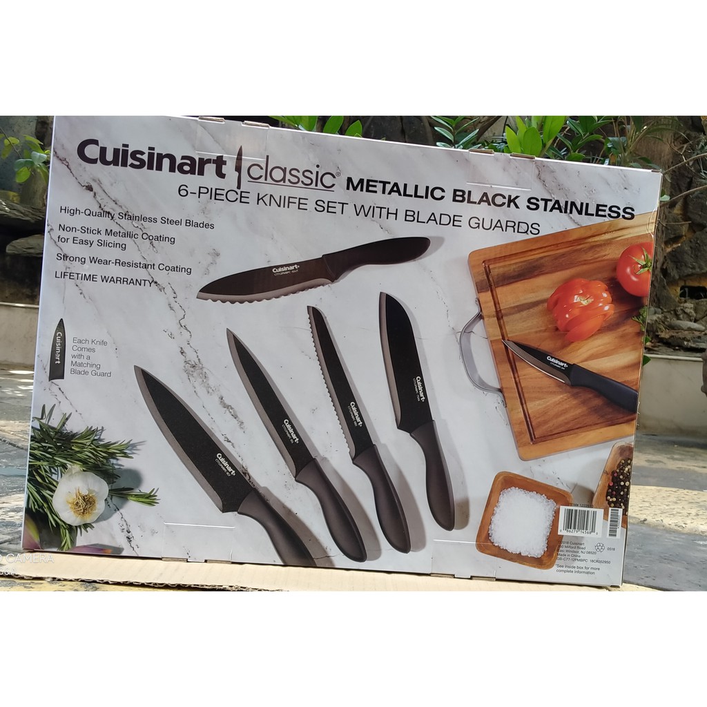 Featured image of post Cuisinart Metallic Knife Set Reviews : This cuisinart knife set is one of the most affordable you can find and includes a nice variety of blades that can handle any kitchen cutting task.