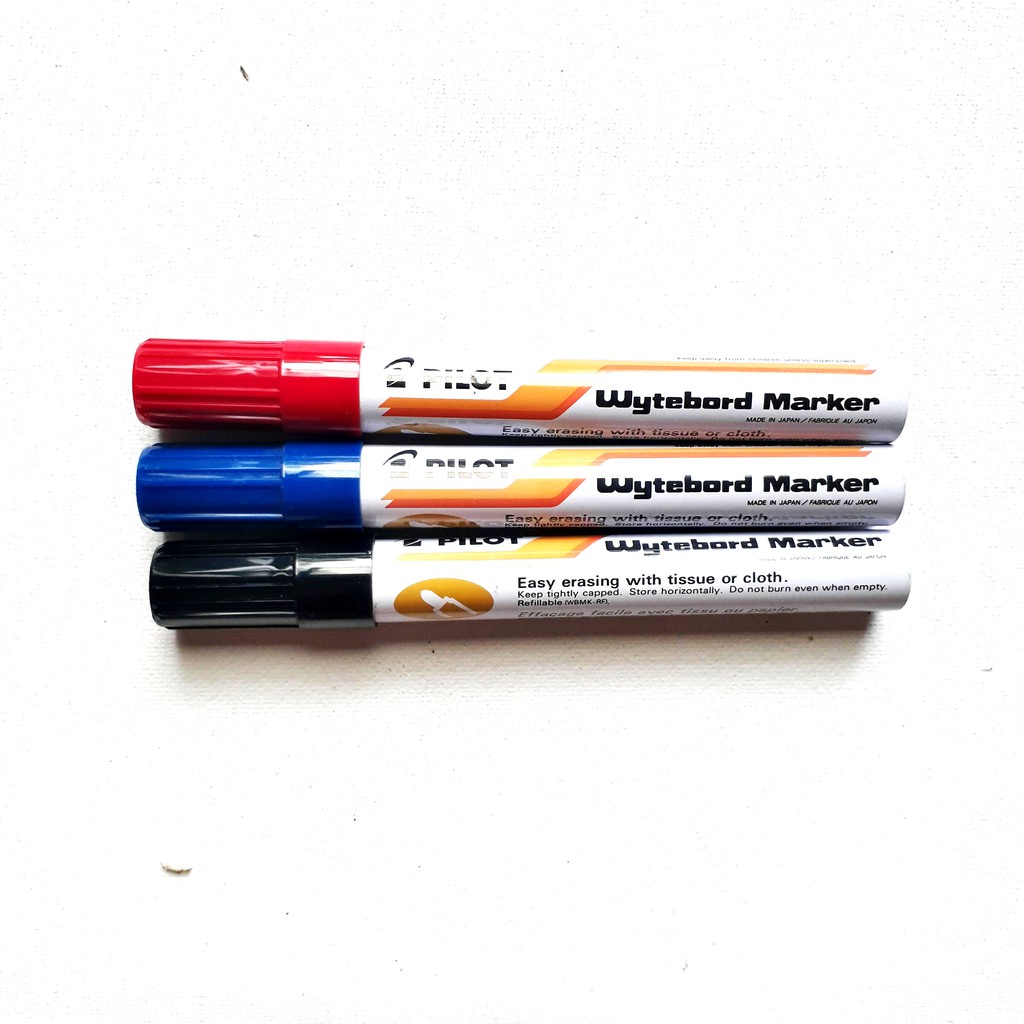 PILOT WHITEBOARD MARKER, FINE (Black, Blue, Red) Shopee Philippines