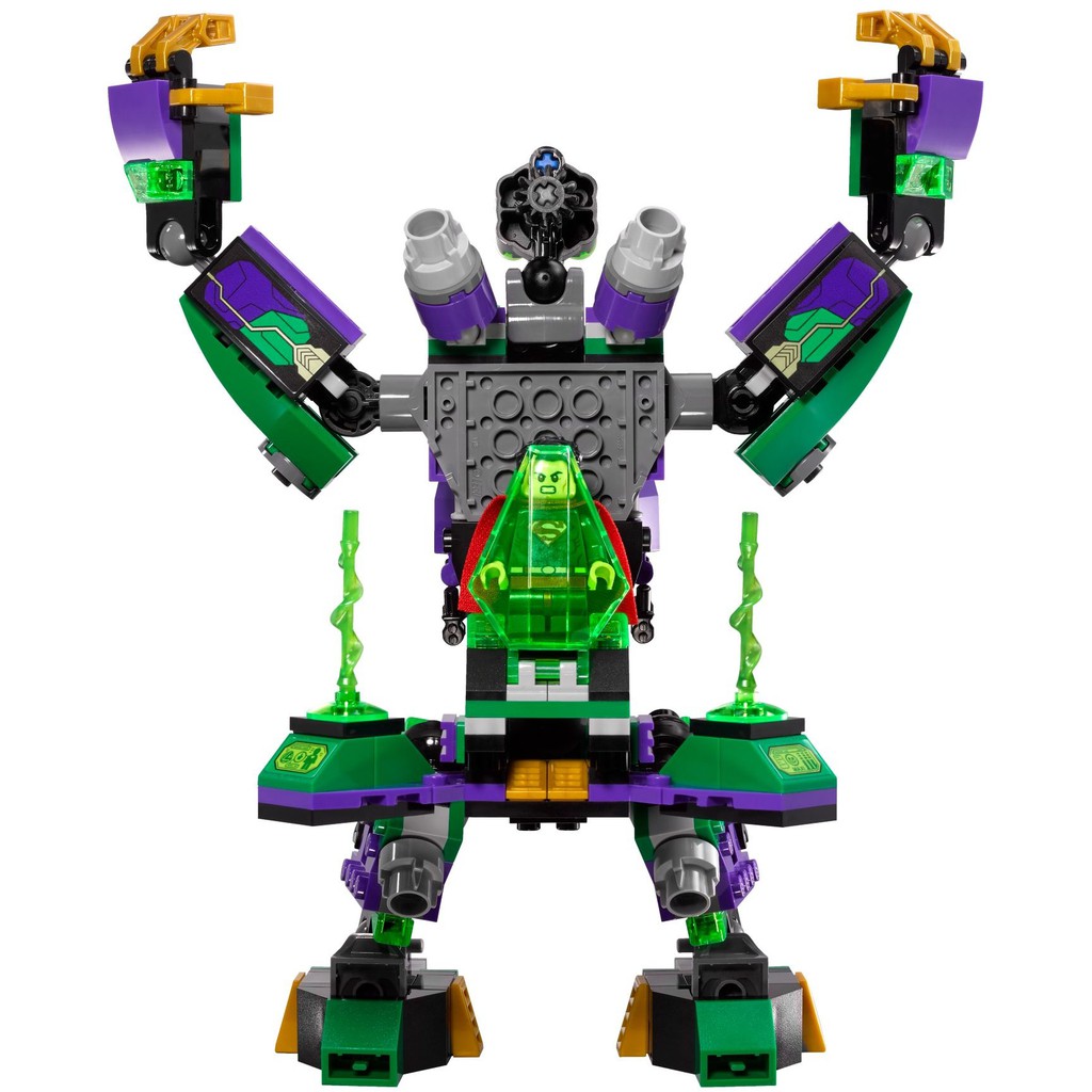 lego lex luthor mech takedown