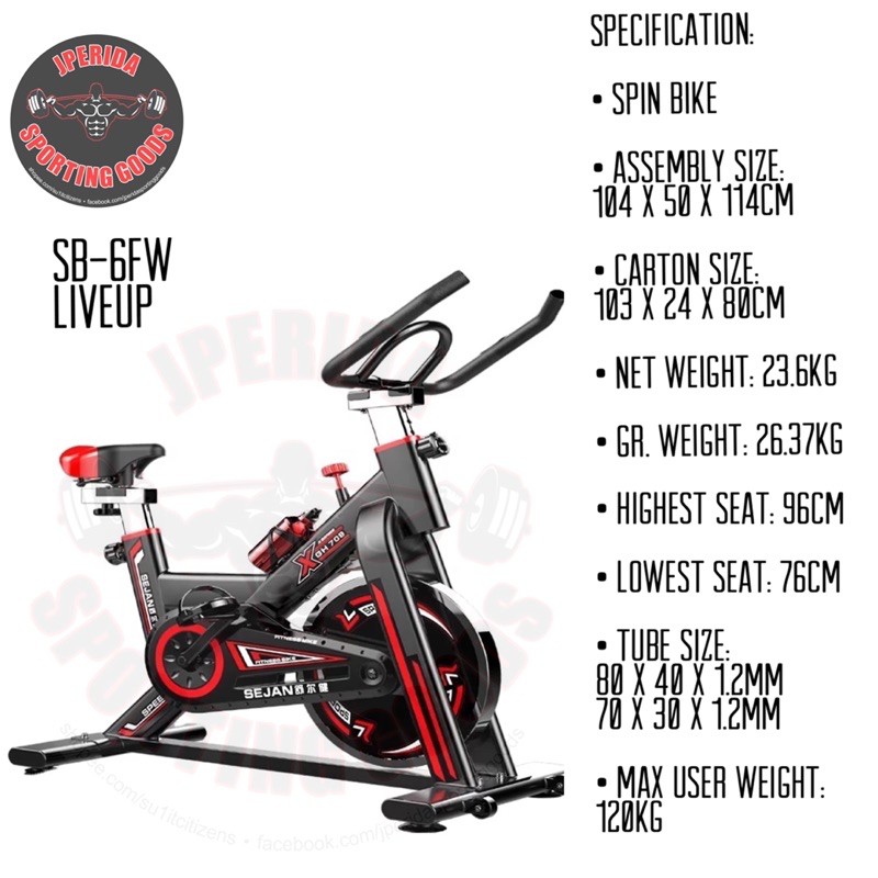 spin bike cardio