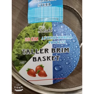 Stainless Steel Fine Mesh Strainer Bowl Drainer Vegetable Sieve Colander Sifte #5
