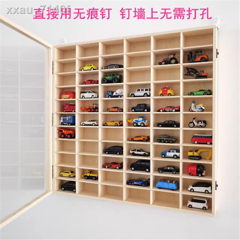 Domeka storage box alloy car hot wheels storage rack children 1/64