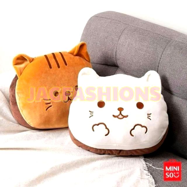 miniso cat pillow