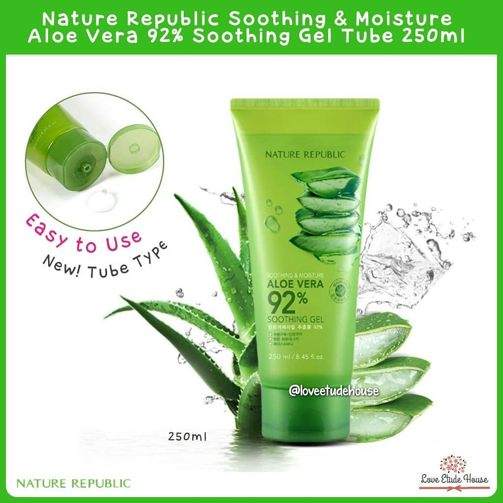 nature republic aloe vera gel tube