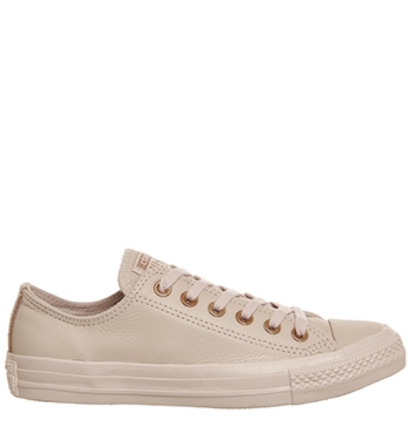 vapour pink rose gold converse