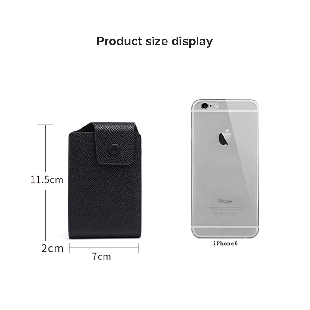 SMS Men Multi Position Card Holder Wallet PU Leather Purse CRedit ID Bank Card Bag