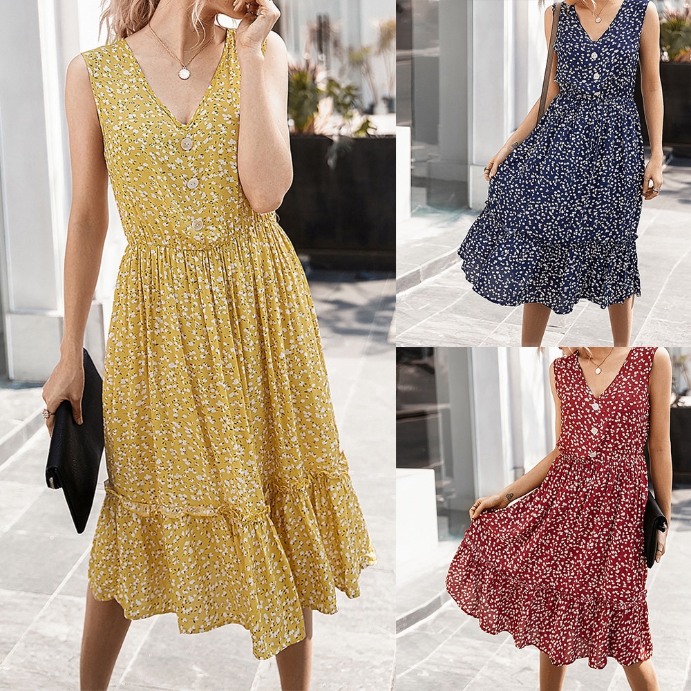 shopee midi dress