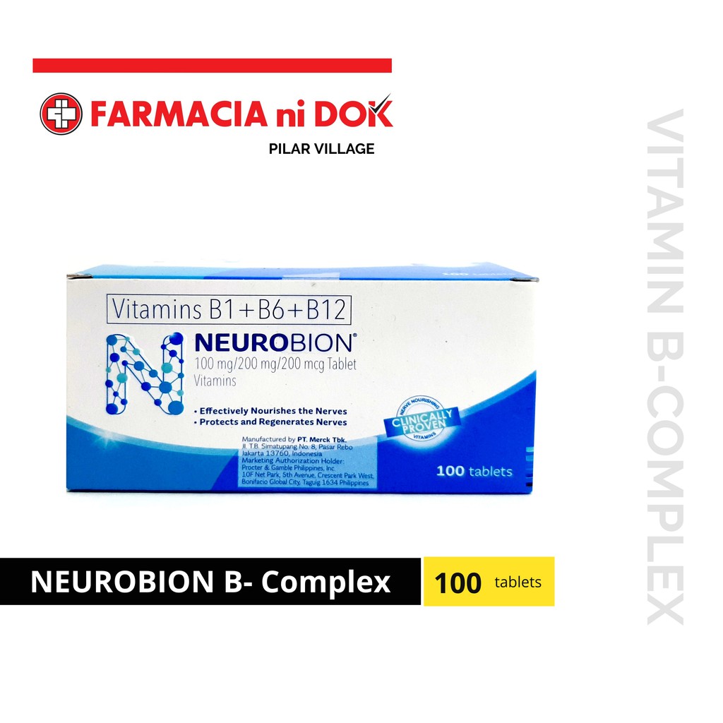 NEUROBION (Vitamin B-Complex) 100 tablets