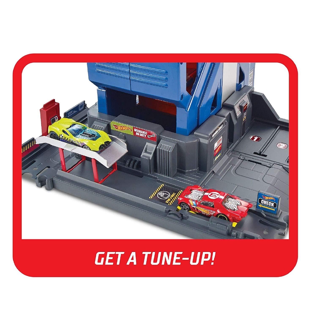 hot wheels city mega garage playset