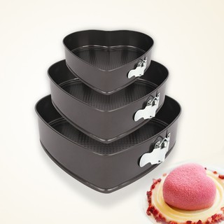  4/7/8/10 Inch Heart Round Shape Metal Baking Pan Round Pastry Bread Cake Mold Kitchen Baking Tool #8