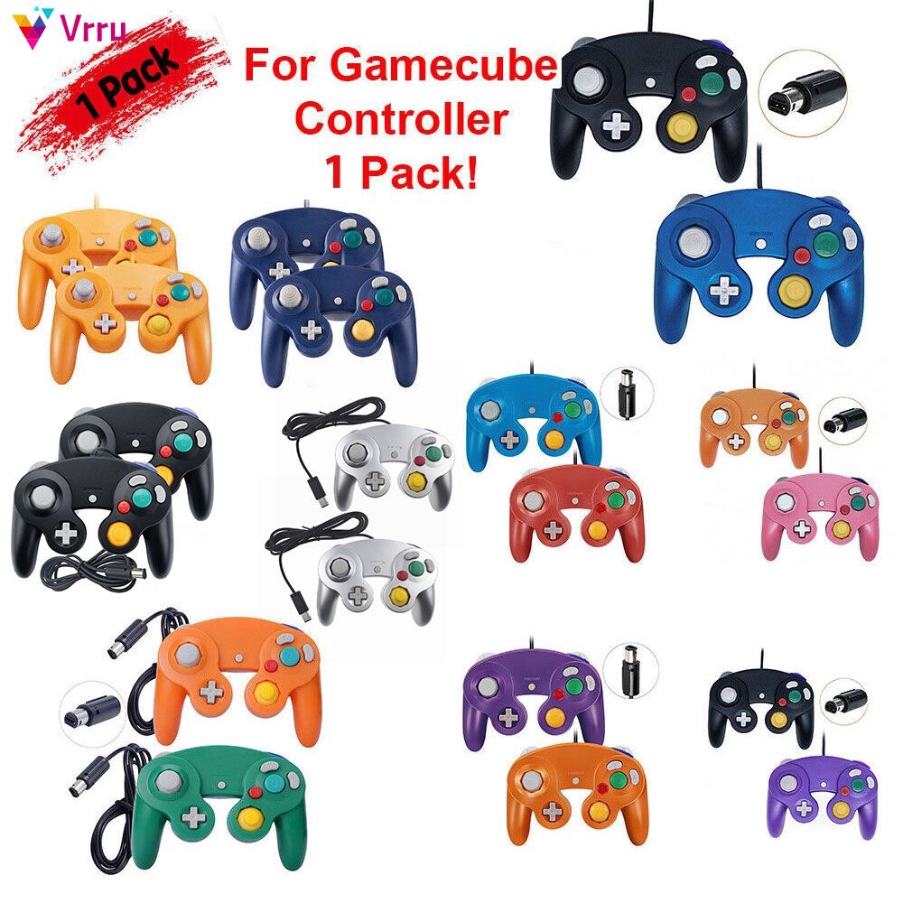 Wired Ngc Controller Gamepad Gamecube For Nintendo Gc Amp Wii U Console Vrru Shopee Philippines
