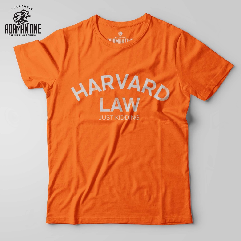 Harvard Law Just Kidding Shirt - Adamantine - ST