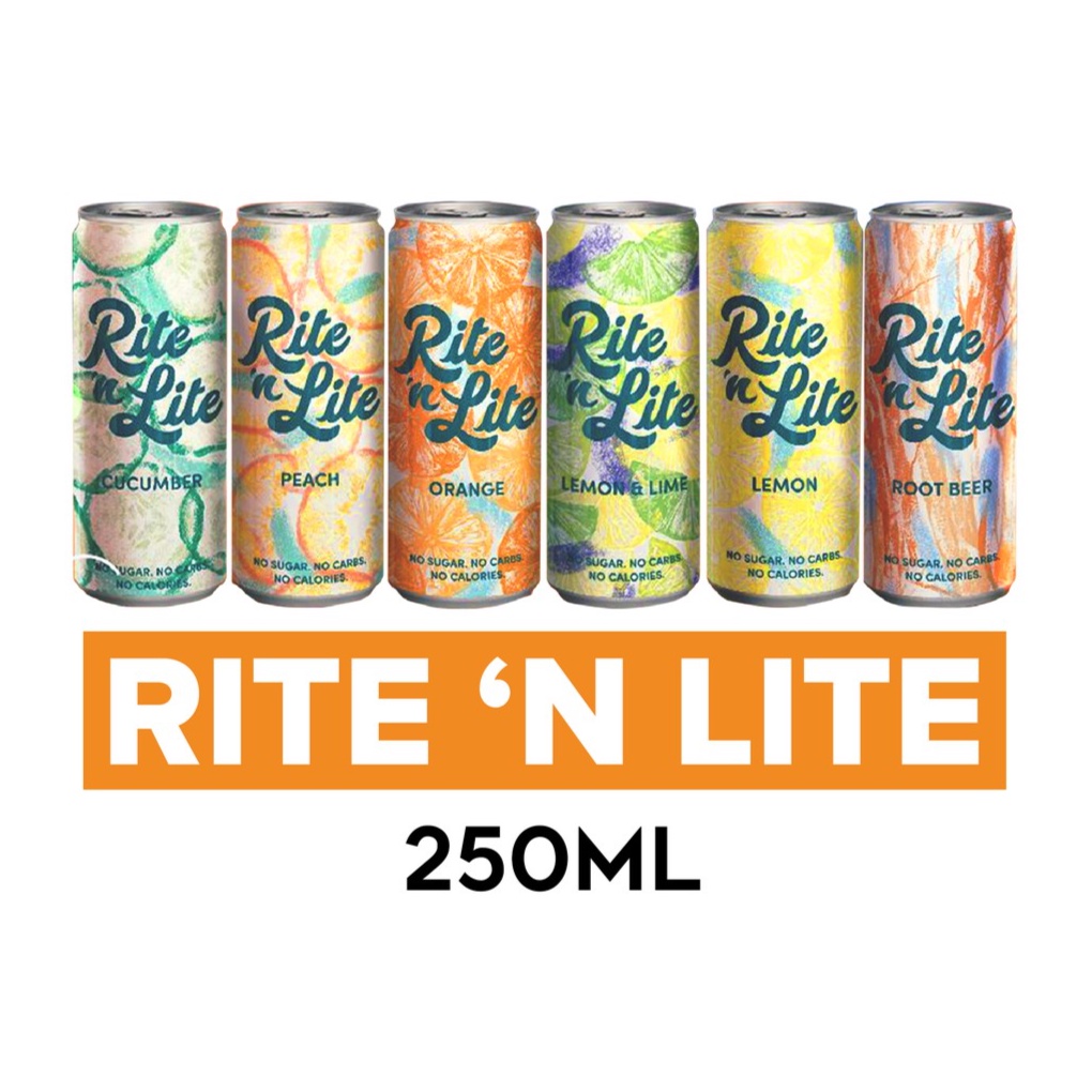 Rite 'n Lite Carbonated Drink 250ml Shopee Philippines