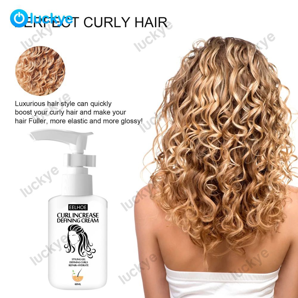 Fast* Afro-curly Hair Styling Elastin Moisturizing Styling Repairing Volume  Serum Repairing Styling Conditioner LUCKYE | Shopee Philippines