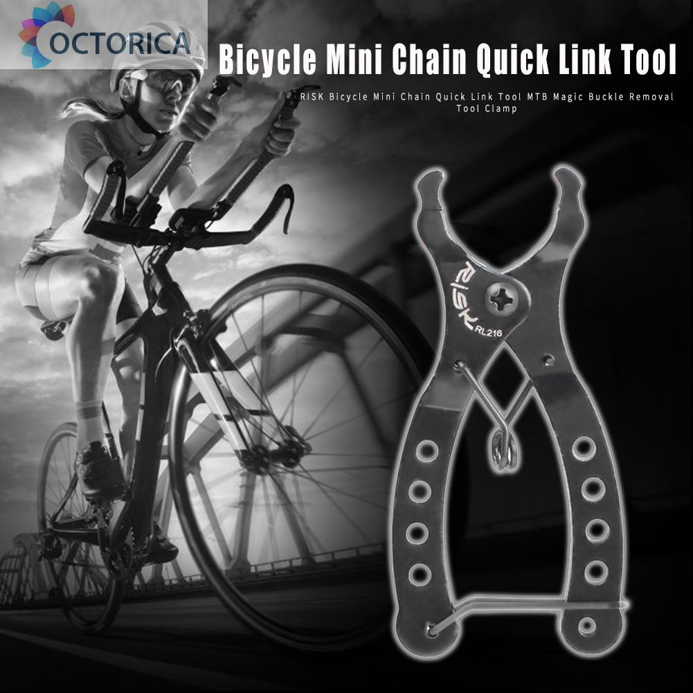 remove bike chain quick link