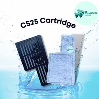 Hang On Filter Cartridge Sponge Active Carbon HOB Spare Replacement For CS25 CS35 CS48 Filter Media