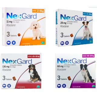 Nexgard Chewable Flea & Tick Protection with Sticker