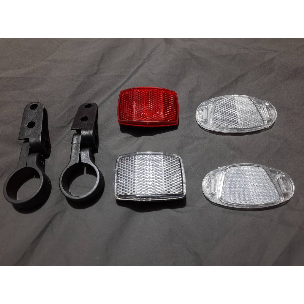 Bike Reflective Warning Lights Front and Rear Bicycle Spoke Reflector Bicycle Reflectors Light